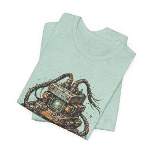 rusted relay screen print tee