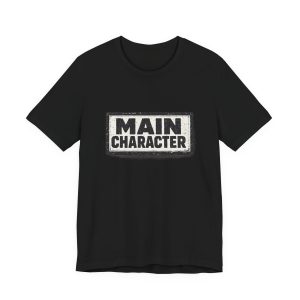 main character – bold vintage graphic tee