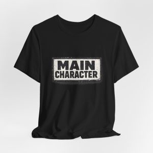 main character – bold vintage graphic tee