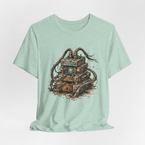 rusted relay screen print tee