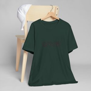 offline: muted — bold microtype tee