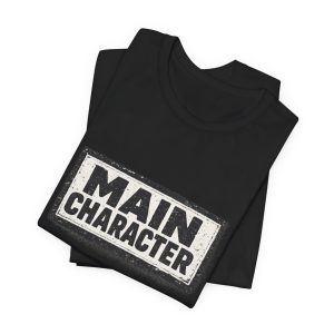 main character – bold vintage graphic tee