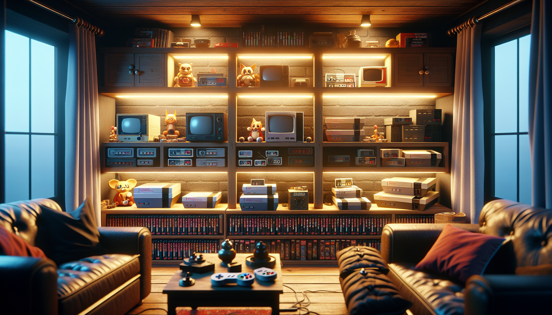 retro gaming room 1
